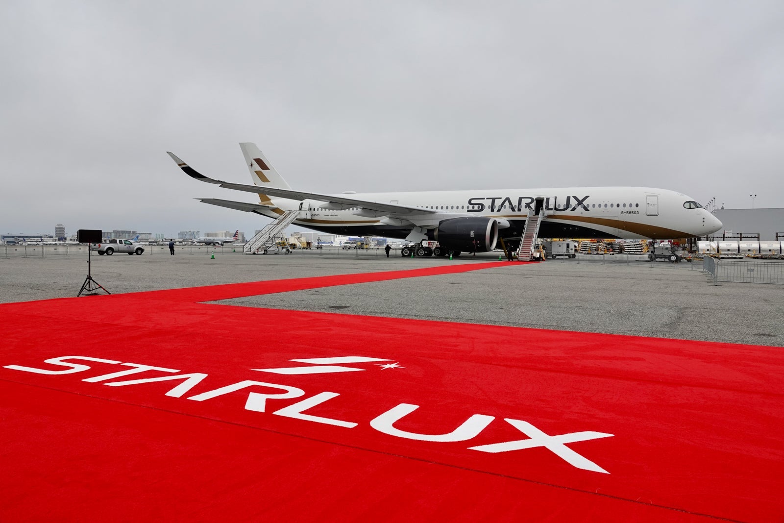 Starlux Airlines Airbus A350 LAX