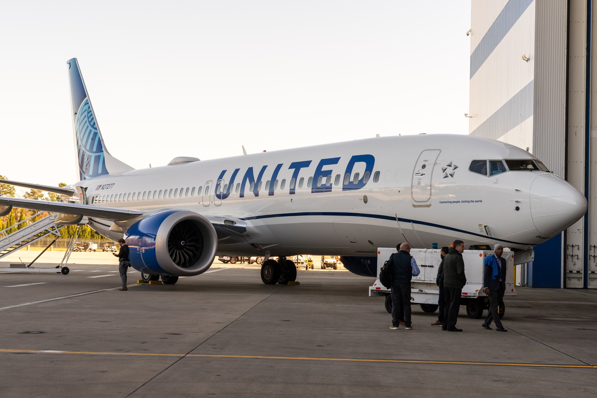 United Boeing 737 Max 10