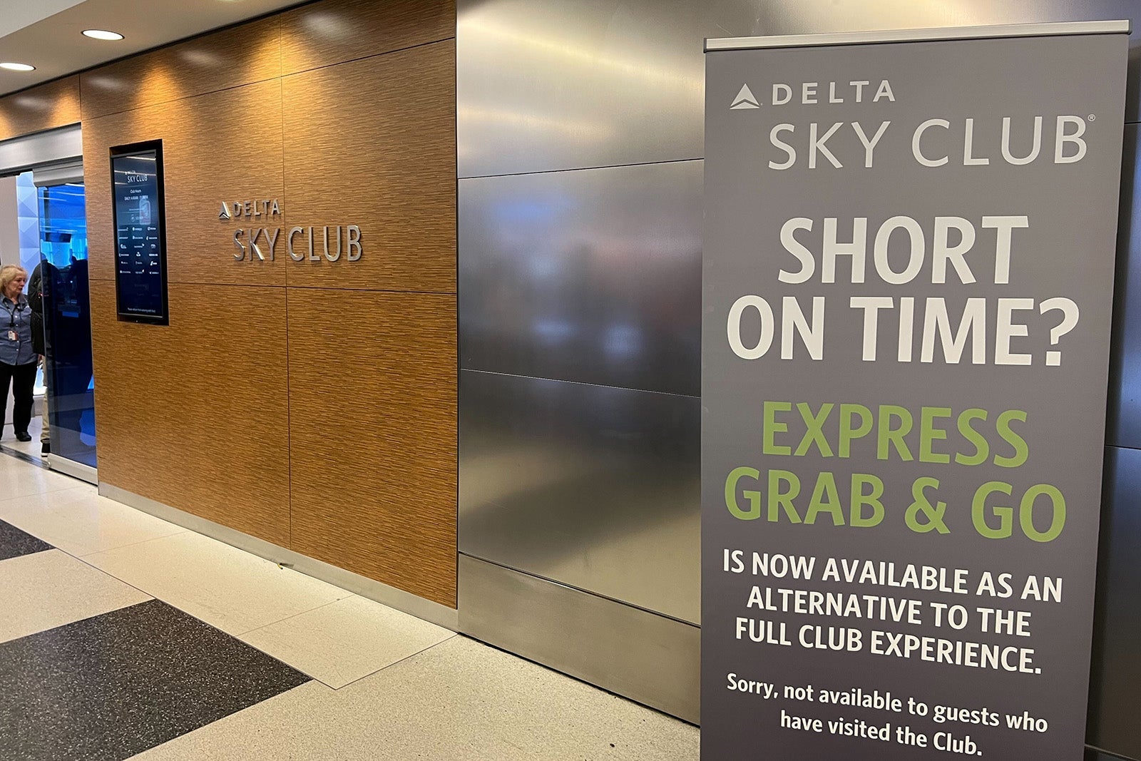 Delta Sky Club JFK Grab and Go