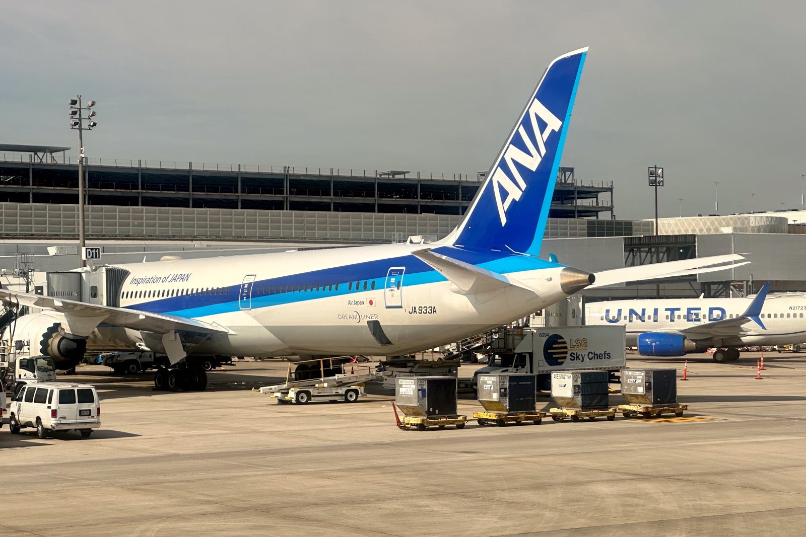 ANA United Dreamliner Planes