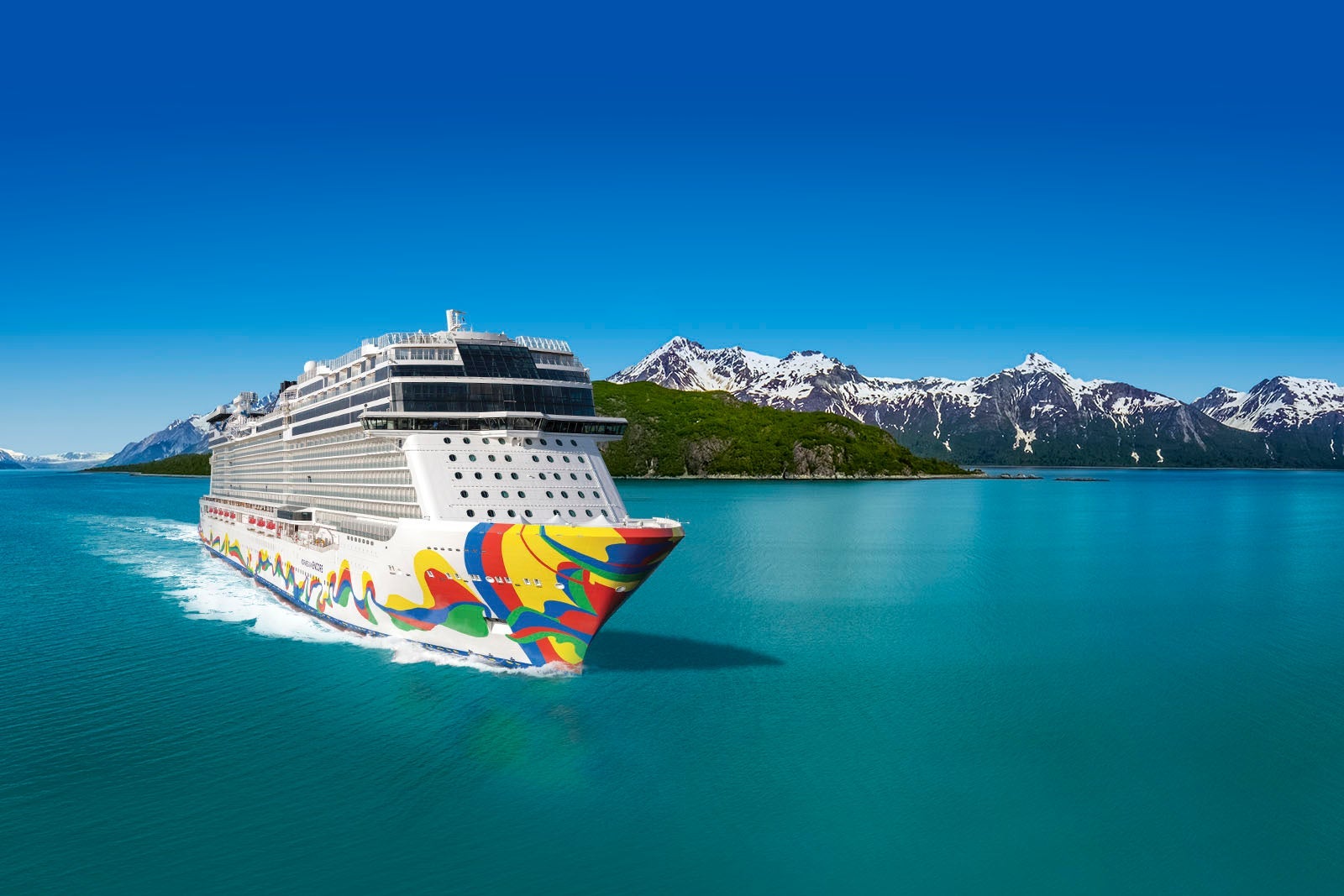 Norwegian Encore Alaska panoramic