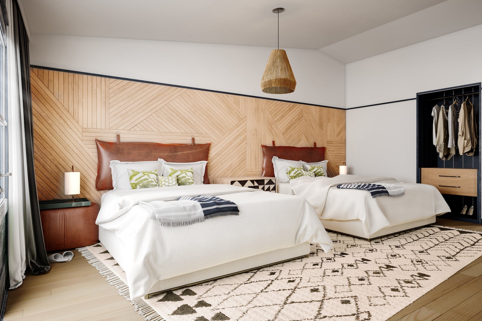 STSJD_R0002 Double Beds Guestroom