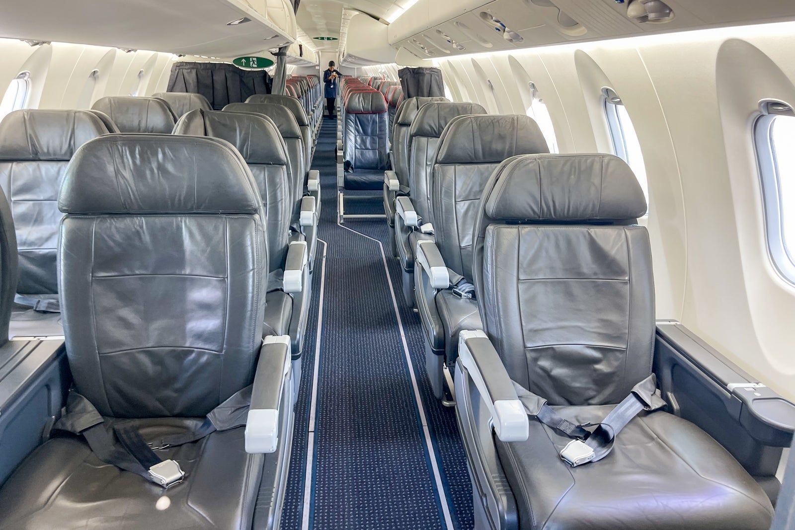 American Airlines first class CRJ900