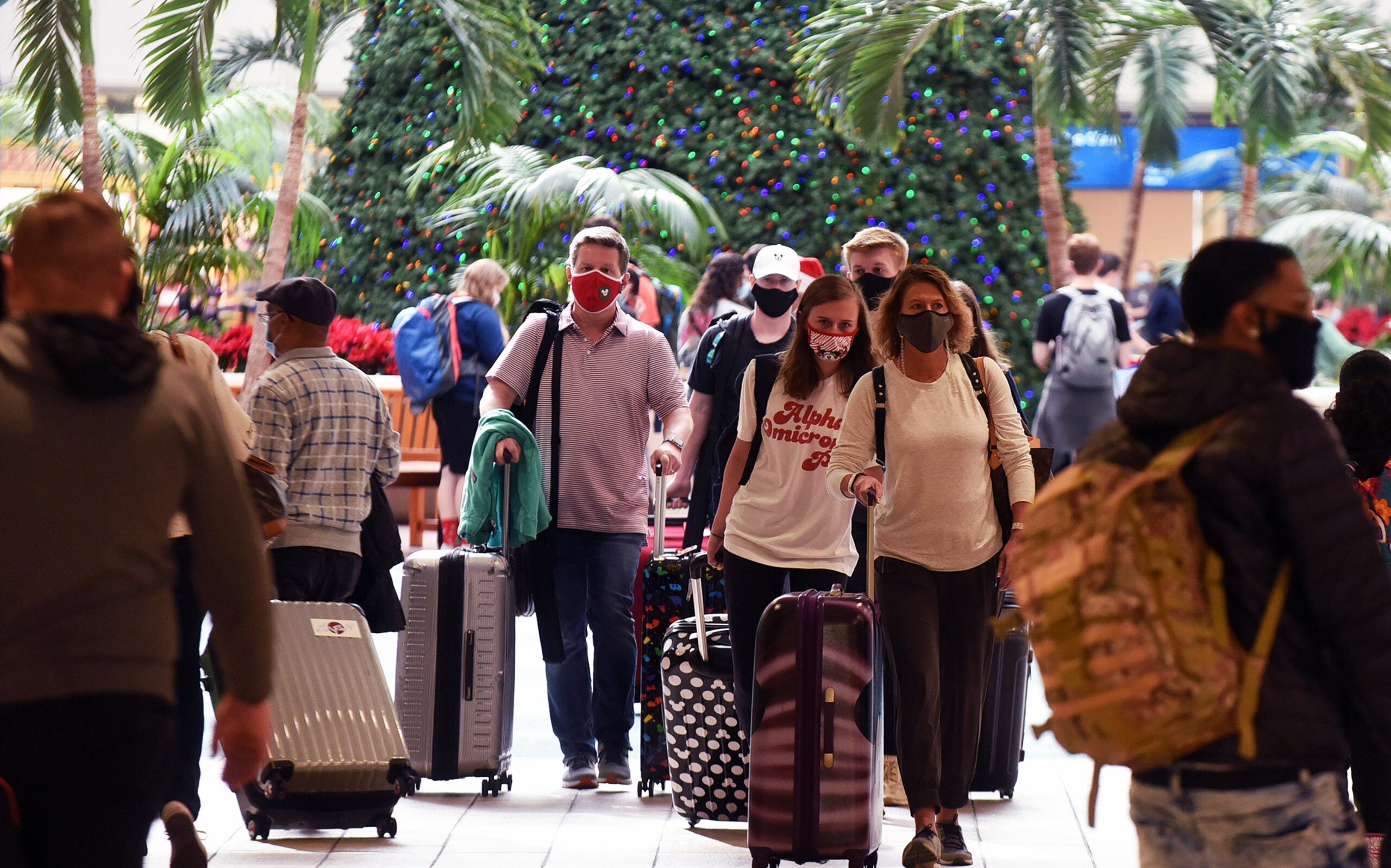 Americans Travel For The Holidays During The Coronavirus Pandemic
