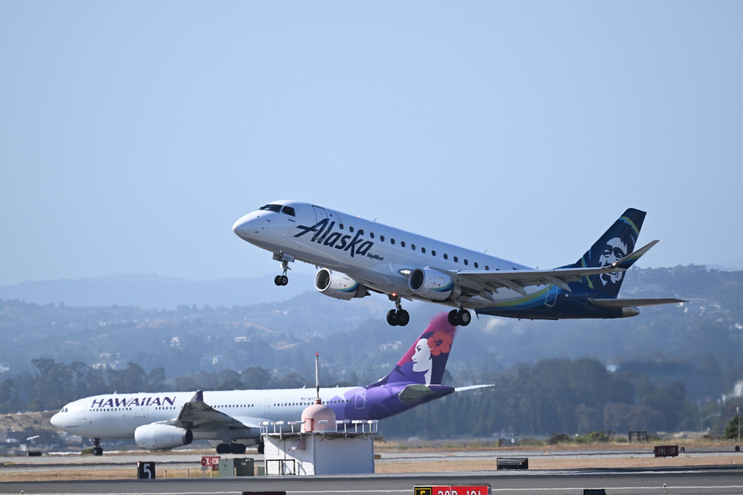 Hawaiian and Alaska Airlines