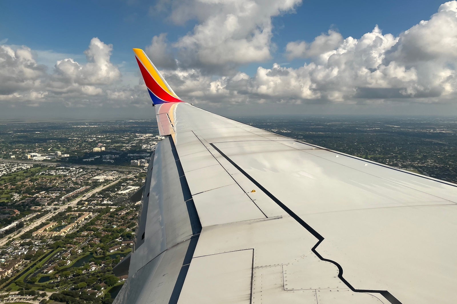 southwest landing FLL