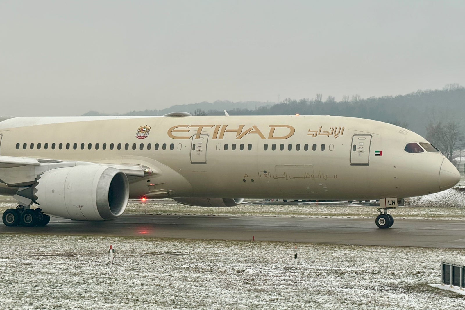 Etihad Boeing 787 Zurich