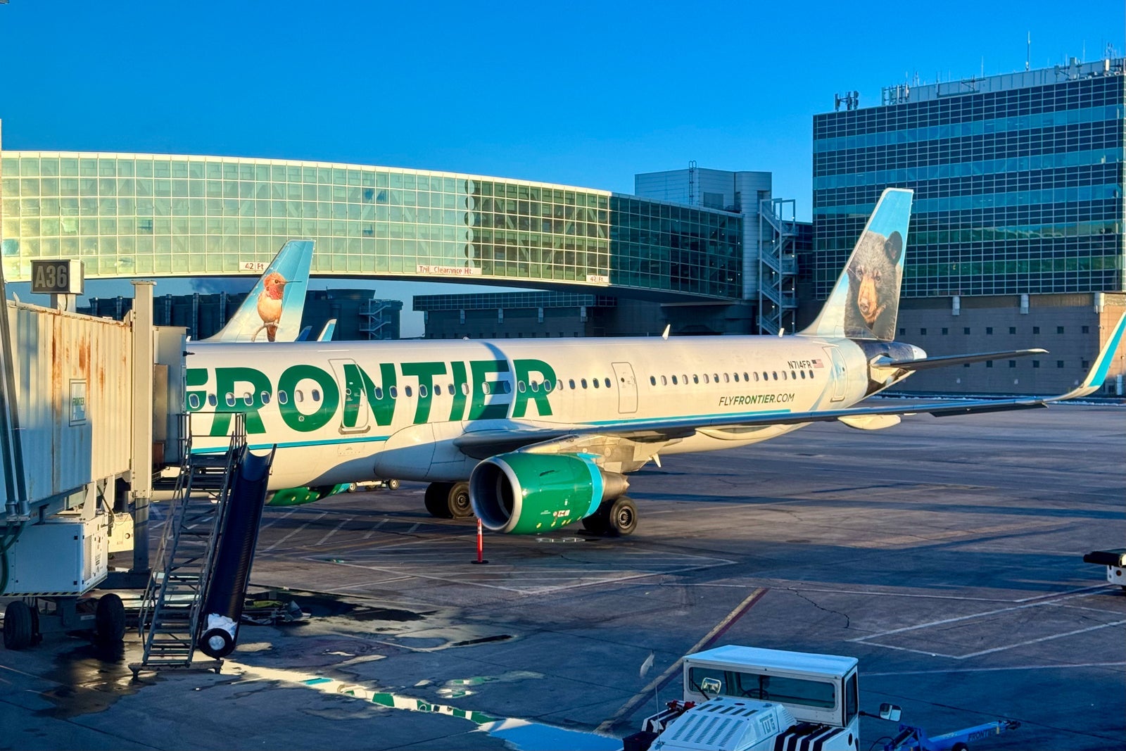 Frontier Airbus A321 Denver