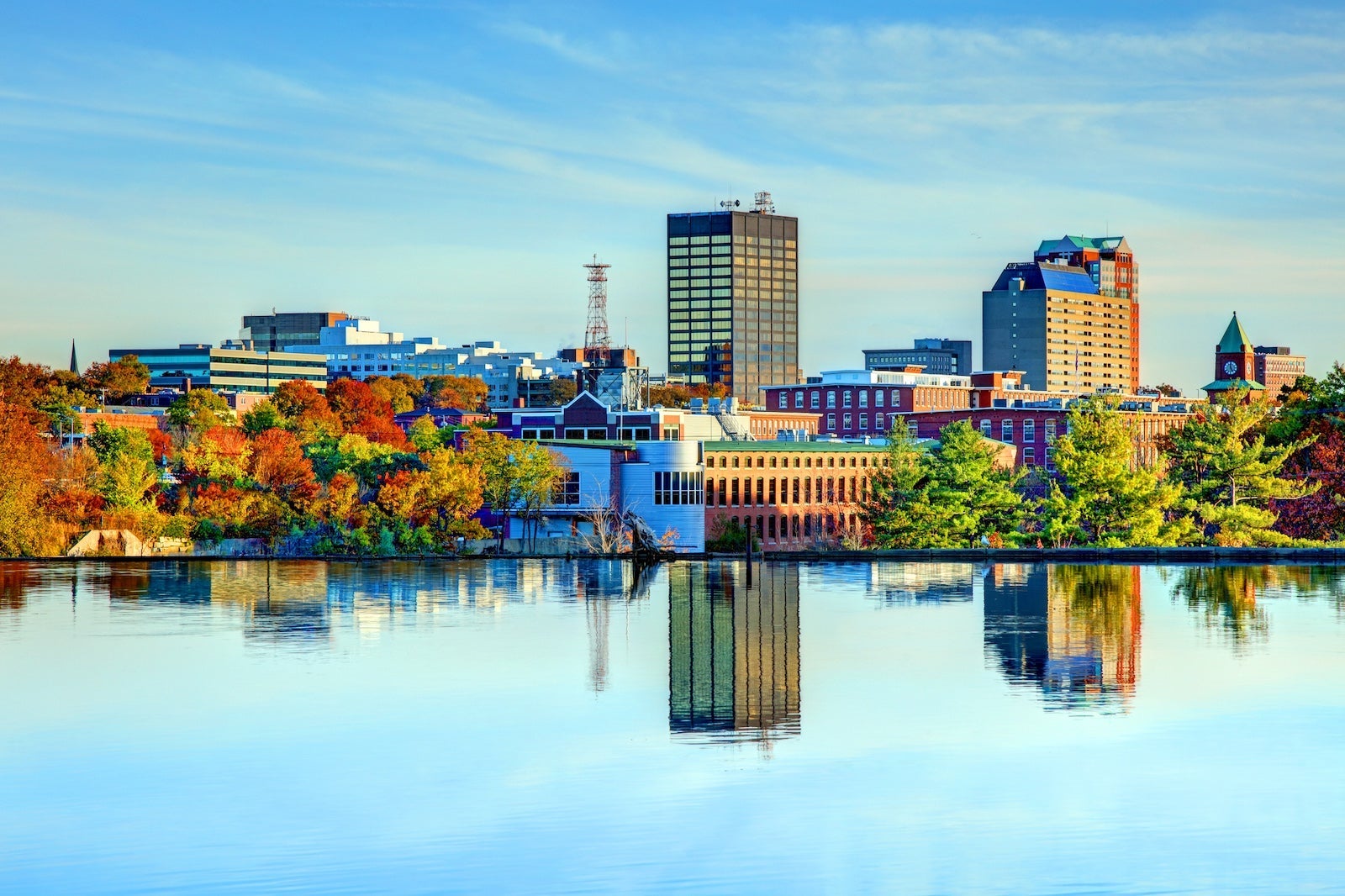 Autumn in Manchester, New Hampshire