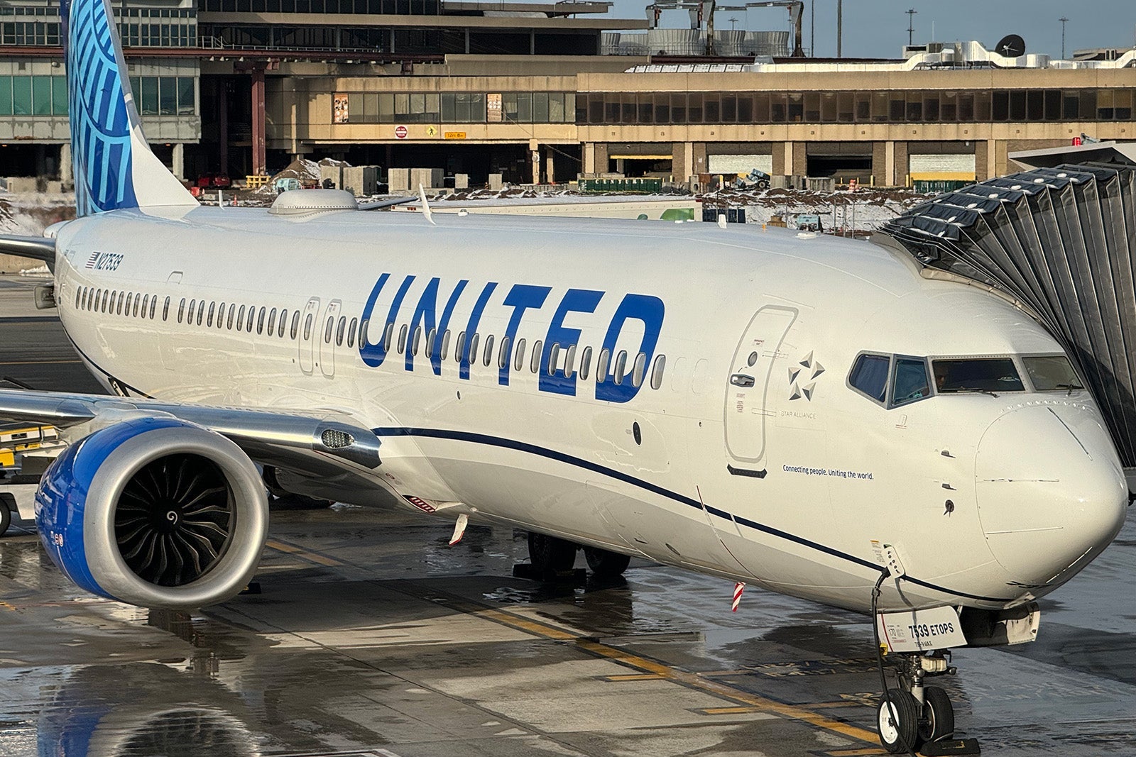United Boeing 737 MAX