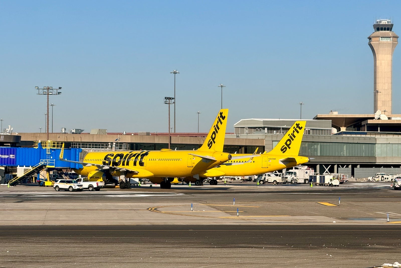 Spirit Airlines AIrbus A320 Newark A321