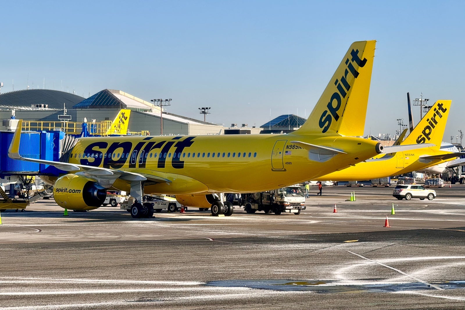 Spirit Airlines AIrbus A320 Newark A321