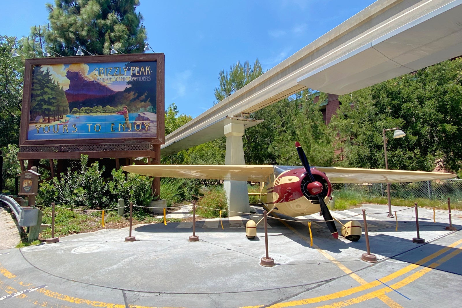 Grizzly Peak Airfield in Disney California Adventure Park