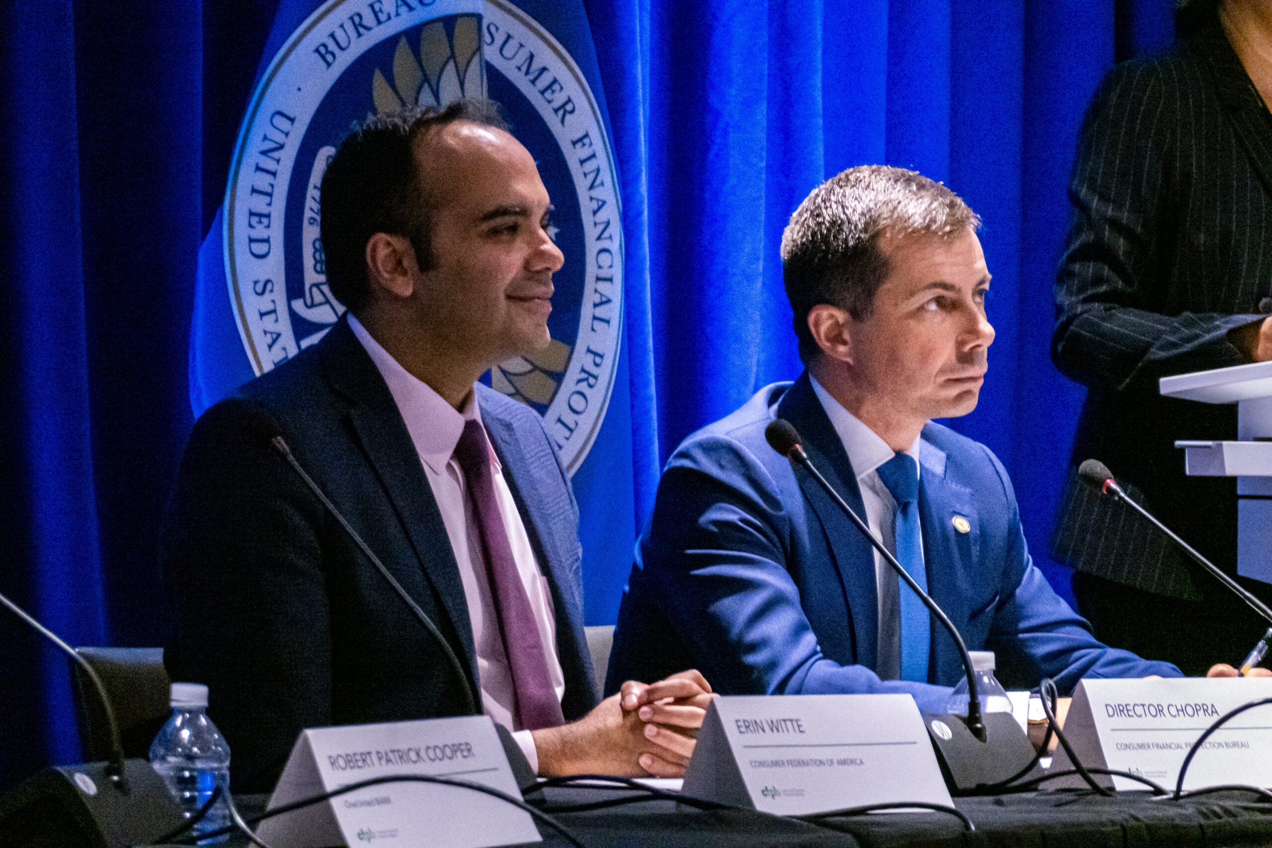 Buttigieg Chopra DOT CFPB Hearing