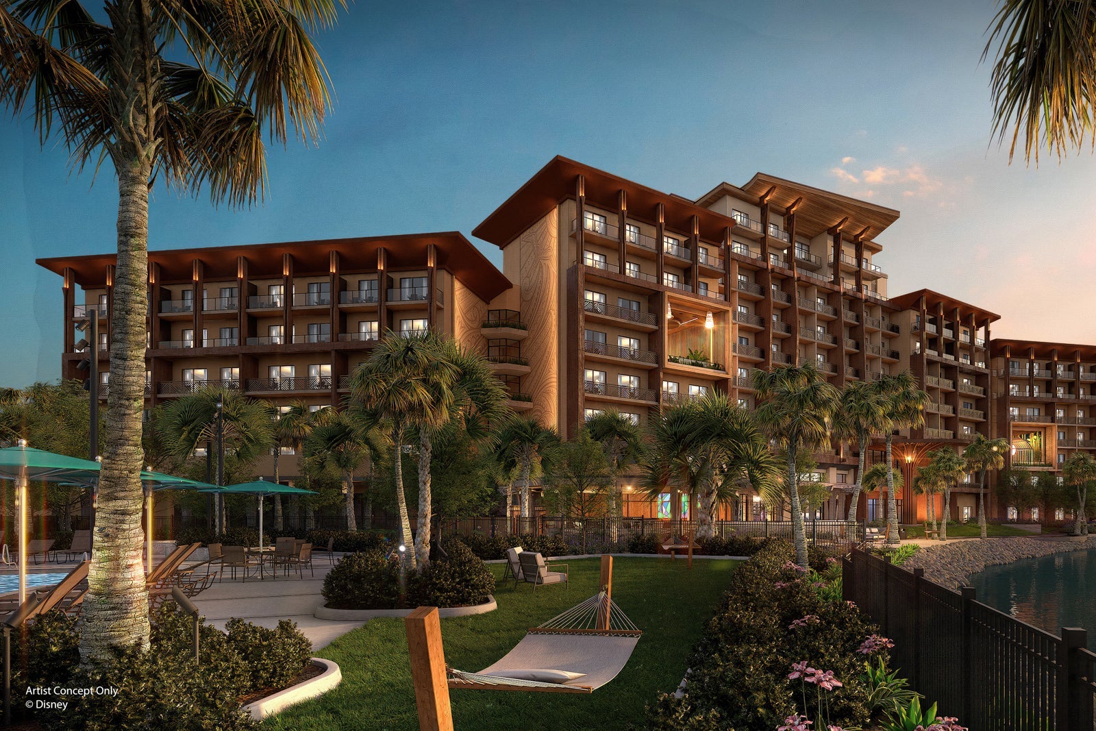 New Disney Polynesian Tower