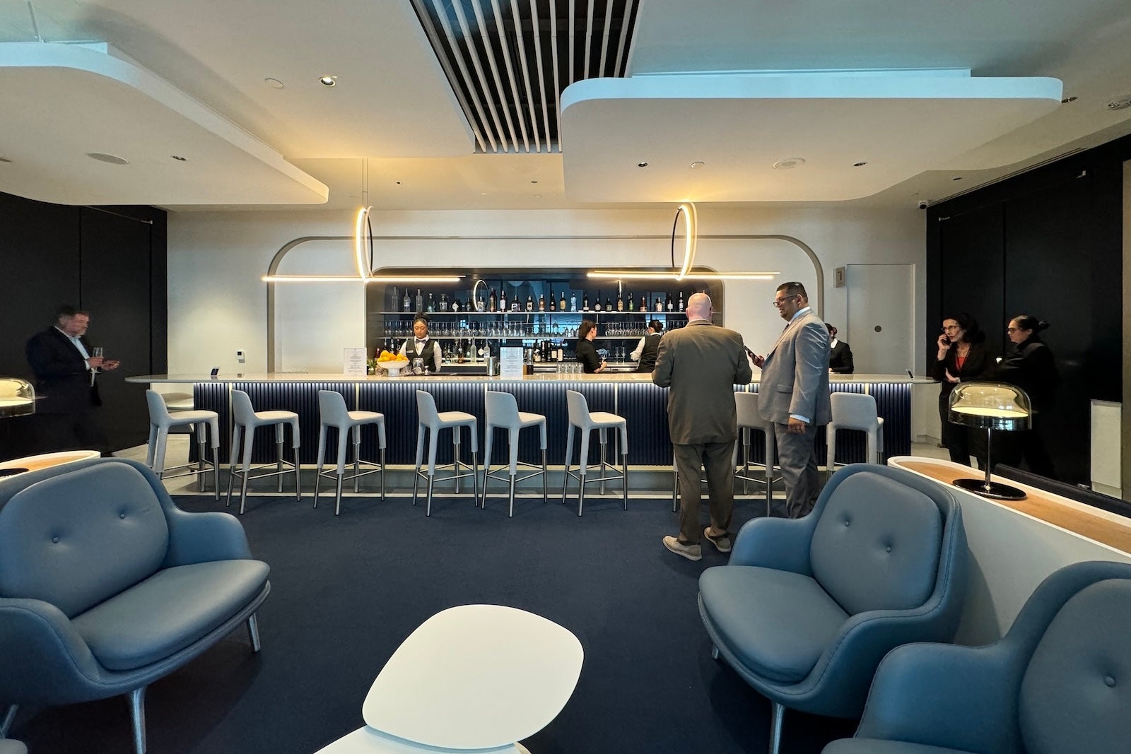 Air France Lounge LAX bar 1