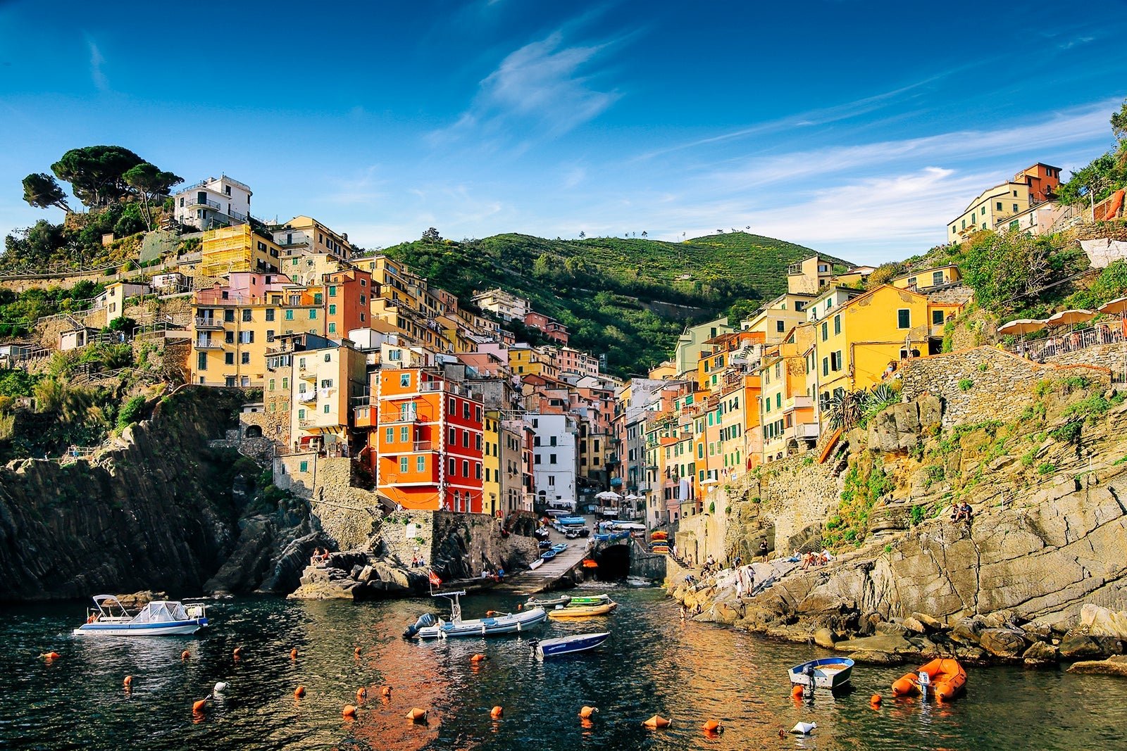 Italy, Liguria, La Spezia, Cinque Terre National Park, Riomaggiore
