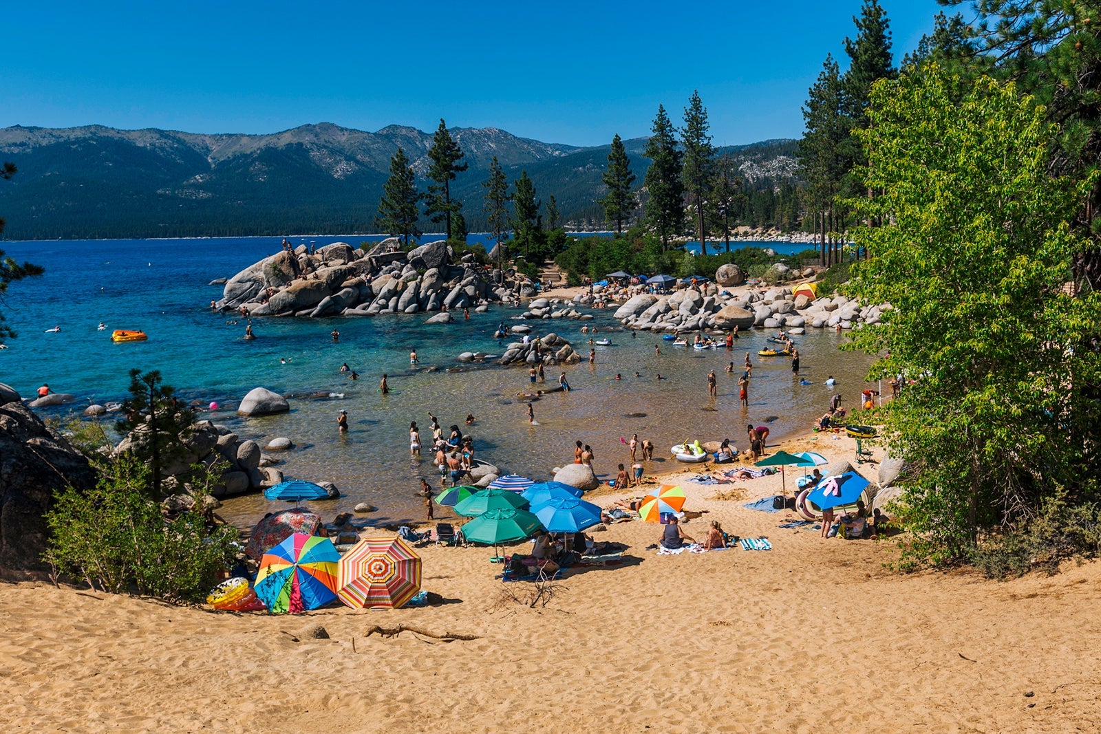 Lake Tahoe at California