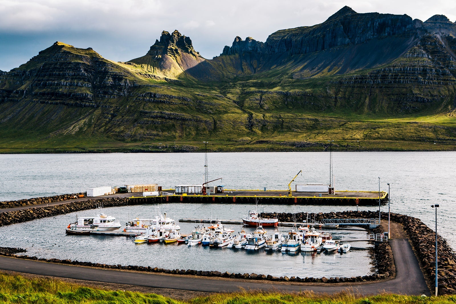 Harbor of Seydisfjordur