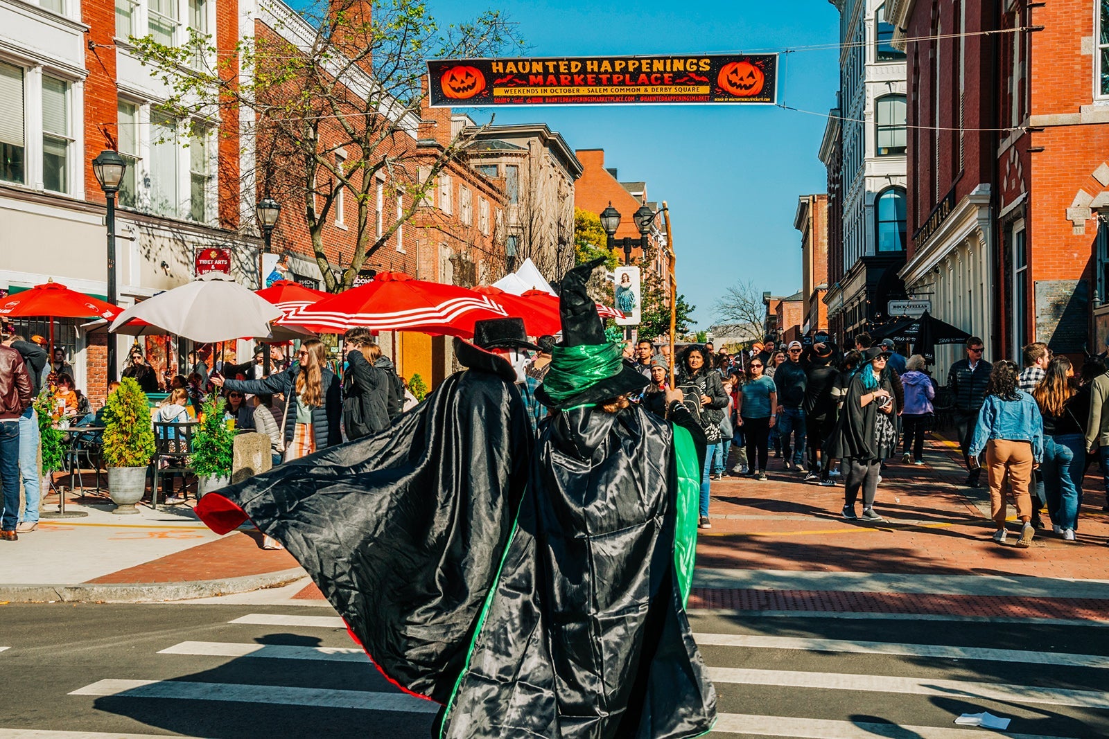Halloween in Salem Massachusetts