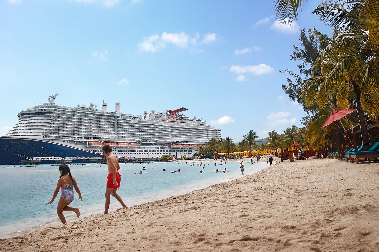 Lifestyle family on Beach No one does fun like carnival