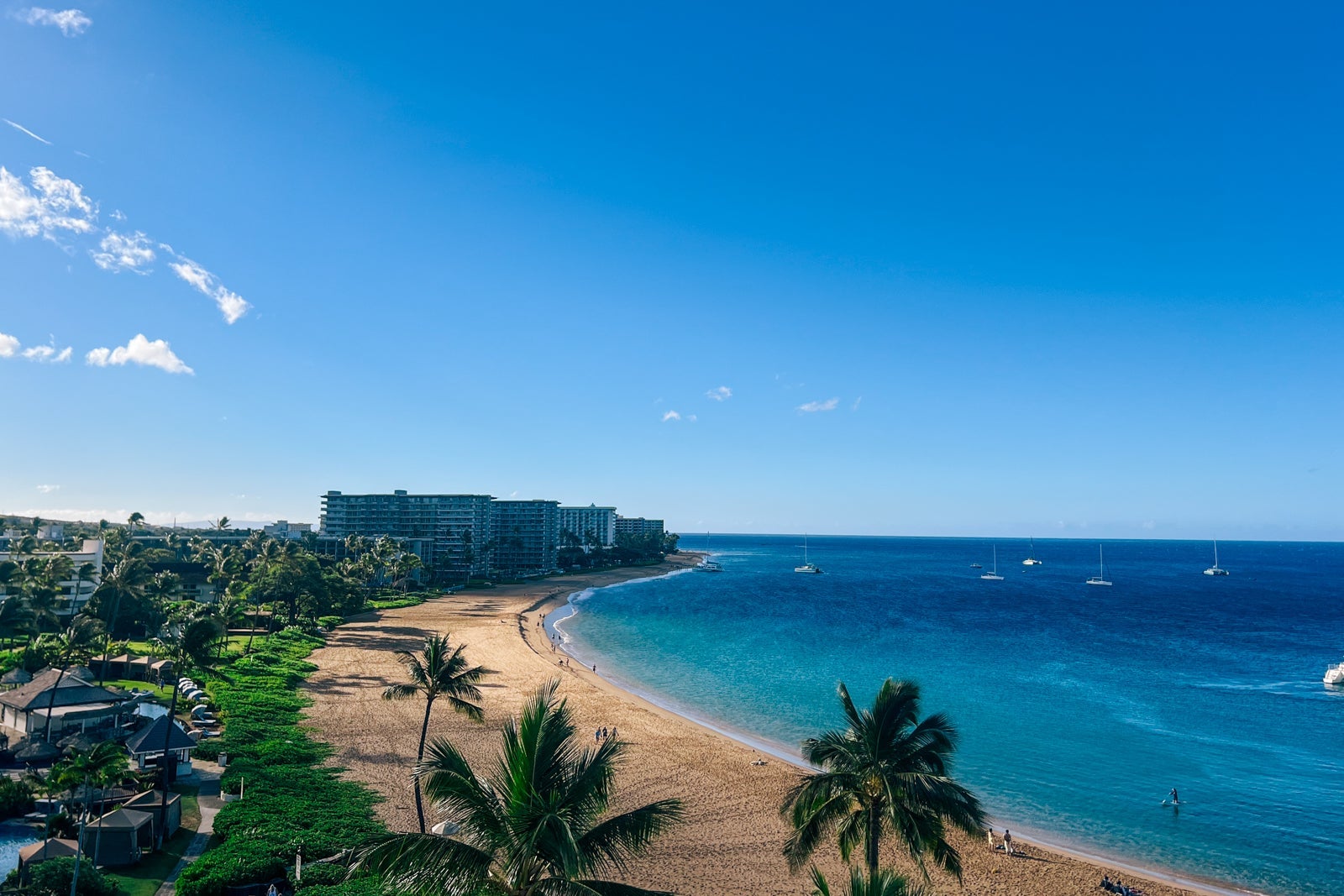 View from Sheraton Maui.