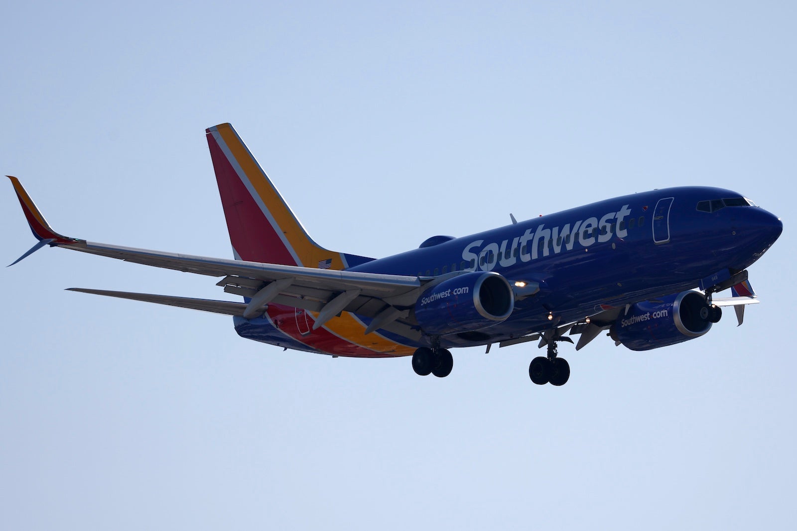 Southwest Airlines Approaches San Diego International Airport