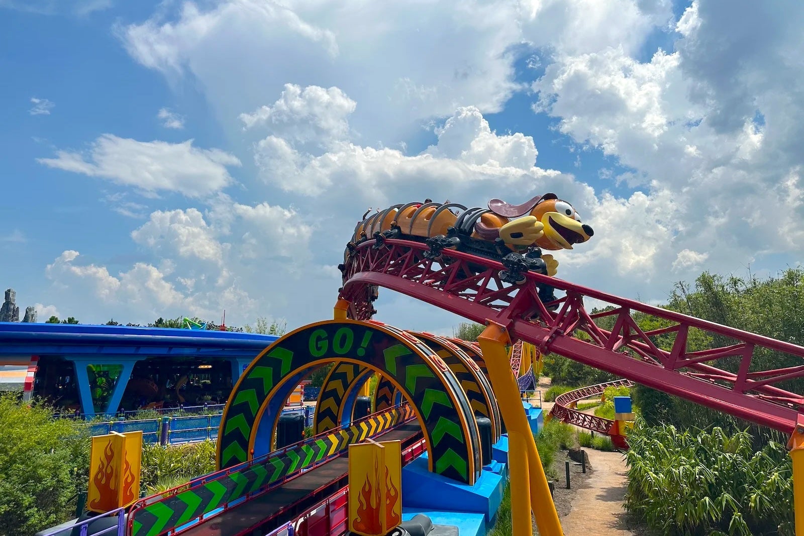 Slinky Dog Dash at Disney's Hollywood Studios TCHIEFFI