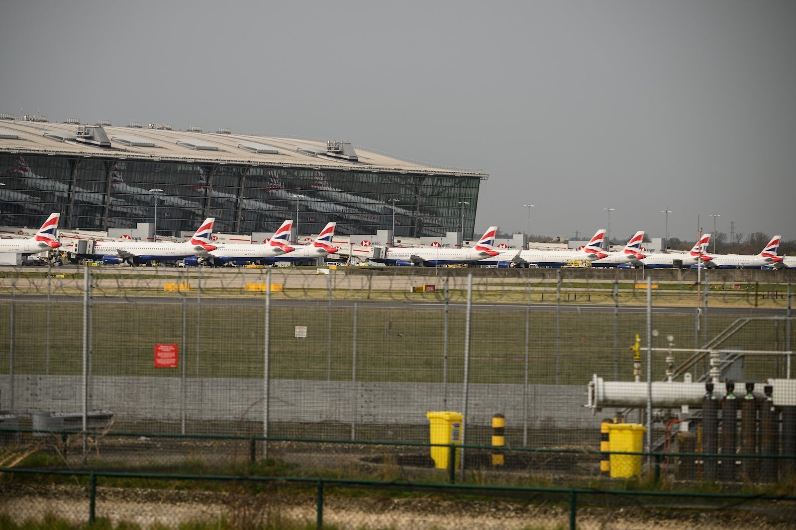 Fire At Substation Grounds Flights At Heathrow For The Day