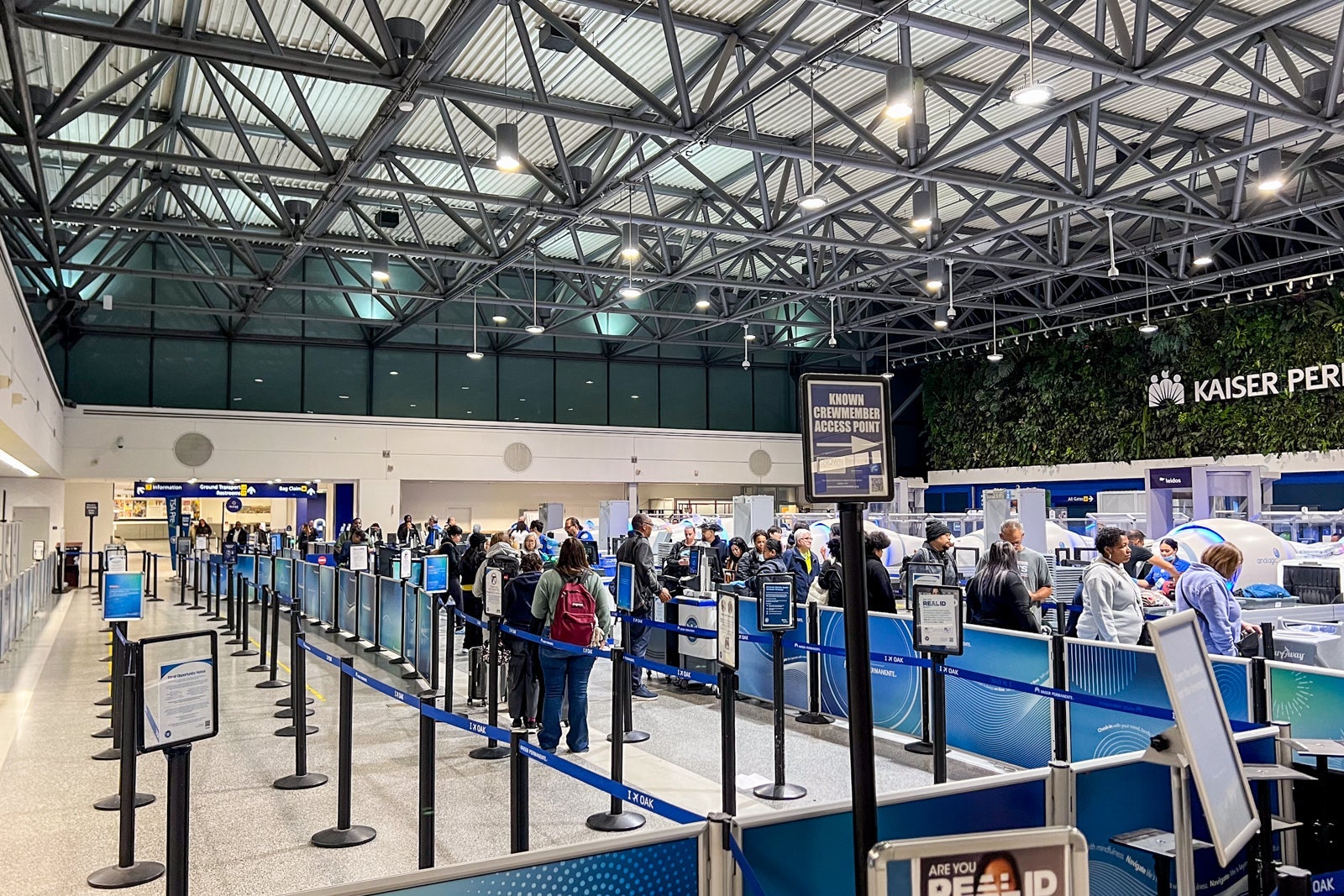 Oakland Clear Boarding Gate Alaska Digital Bag Tag