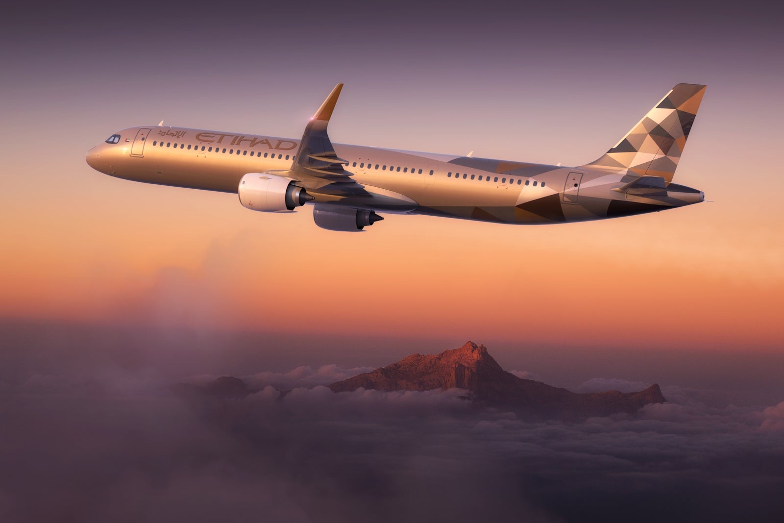 Etihad Airbus A321LR
