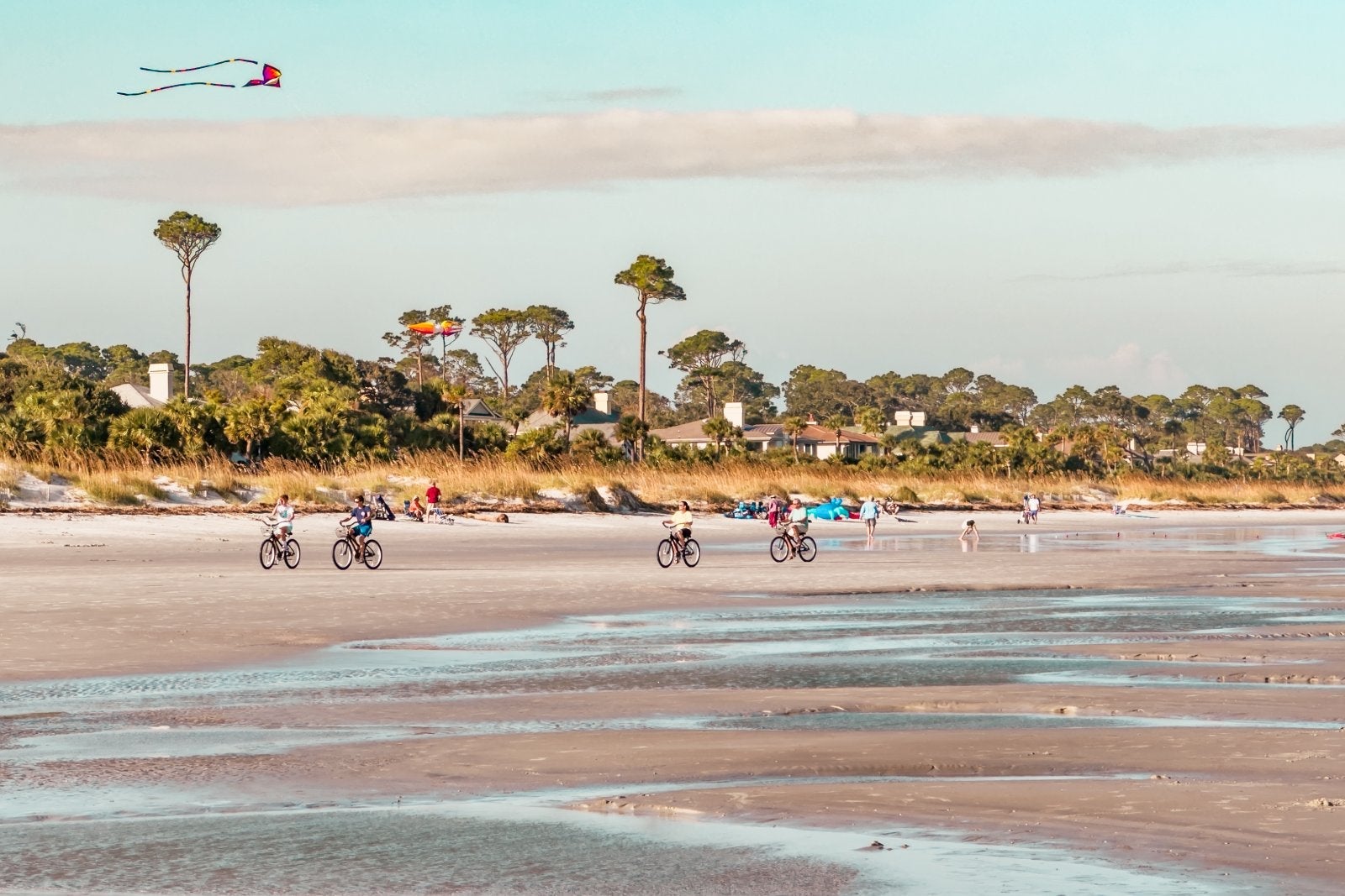 Late afternoon beach fun - Hilton Head, SC