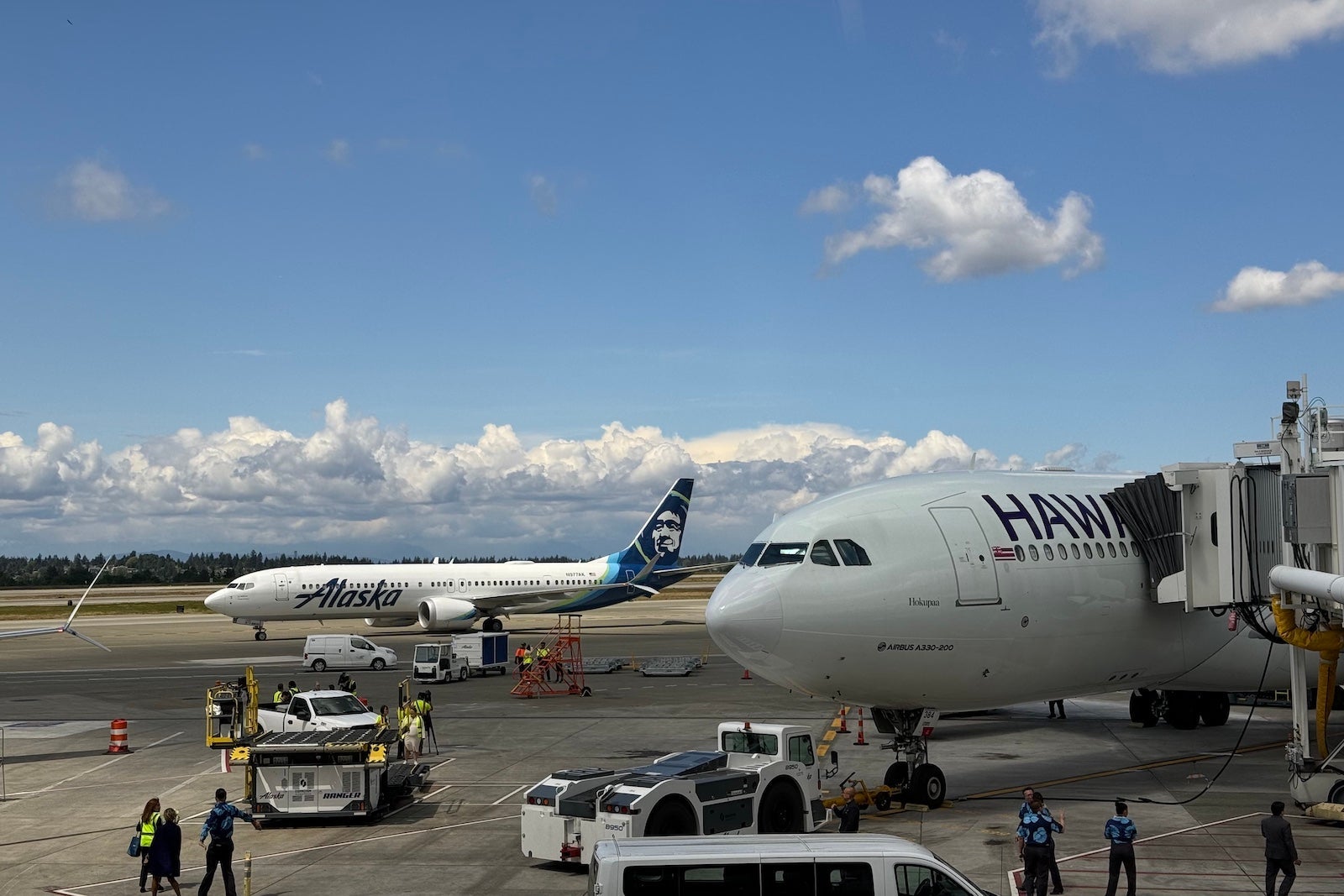 HA SEA NRT hawaiian and alaska