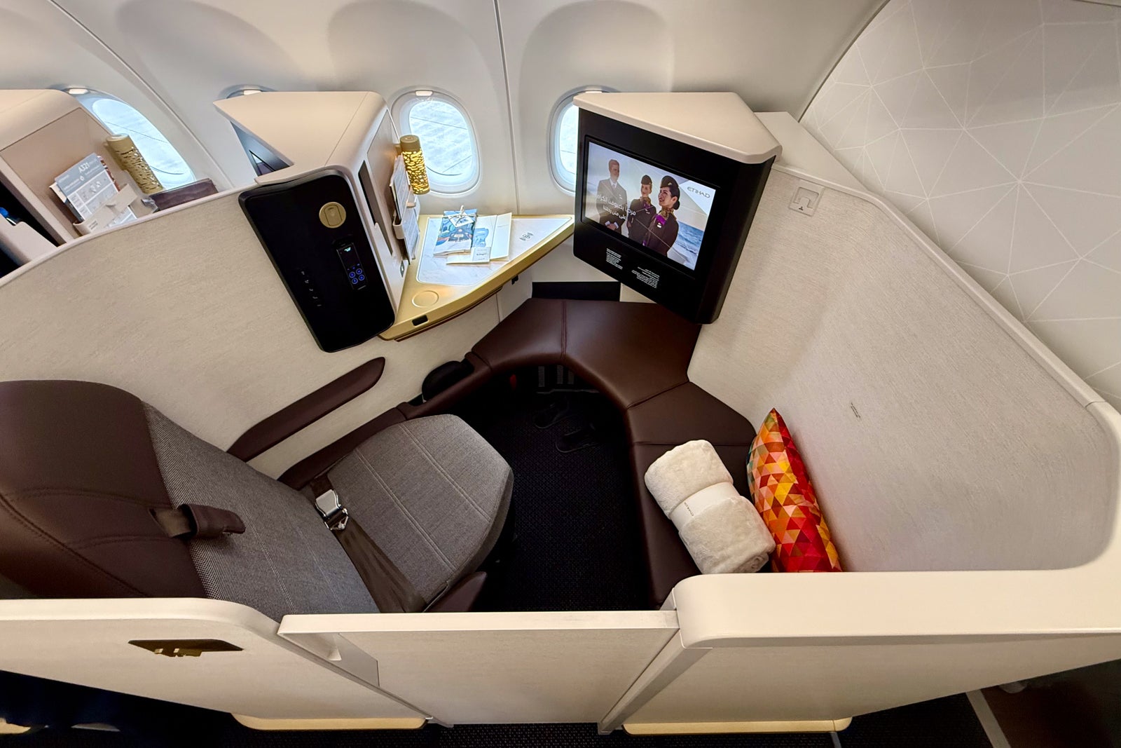 Etihad Airbus A321LR Delivery Flight