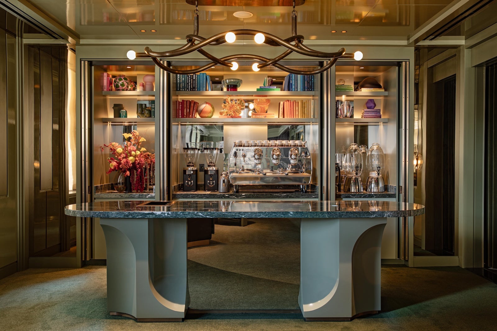 Living Room Coffee Bar