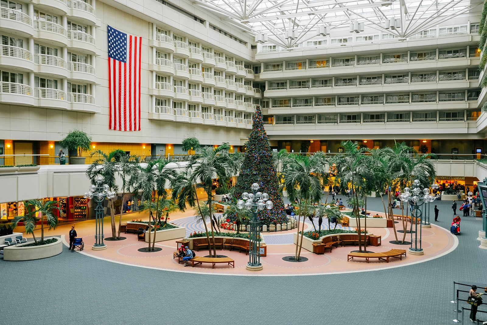 Orlando Airport Christmas Tree