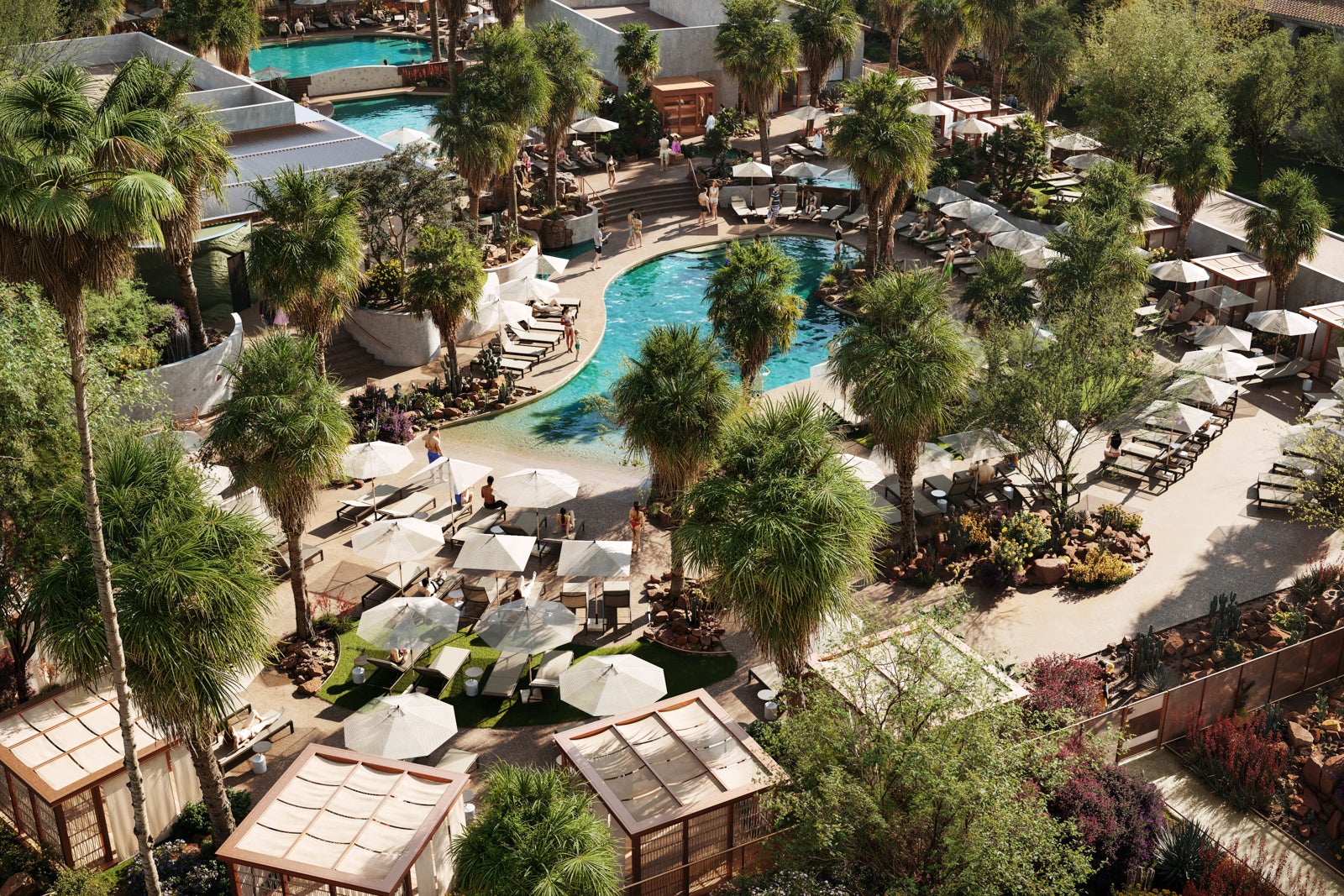 Kimpton Miralina Resorts and Villas Pool Deck and Pool Bar