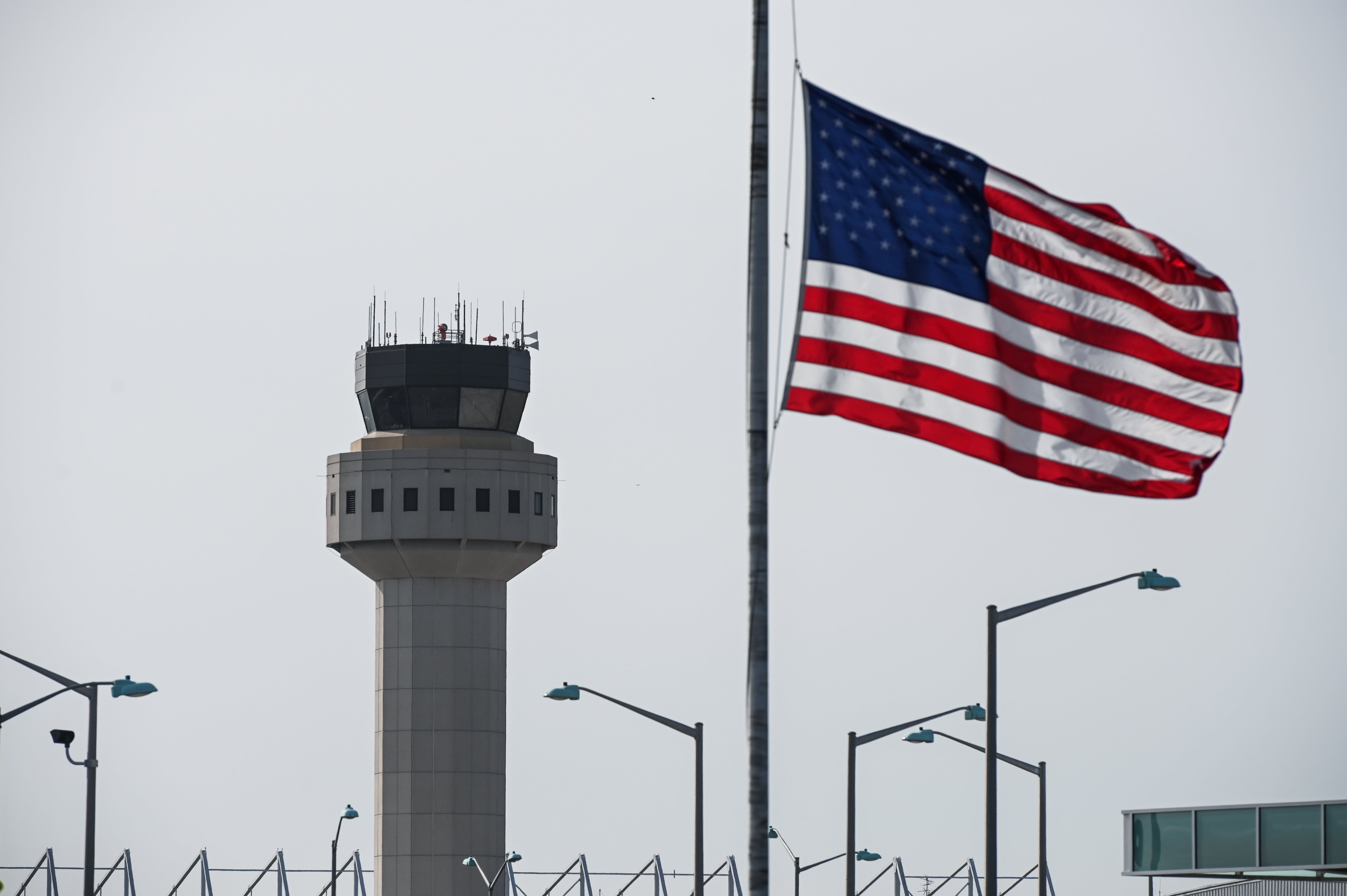 Control tower at MacArthur Airport on Long Island