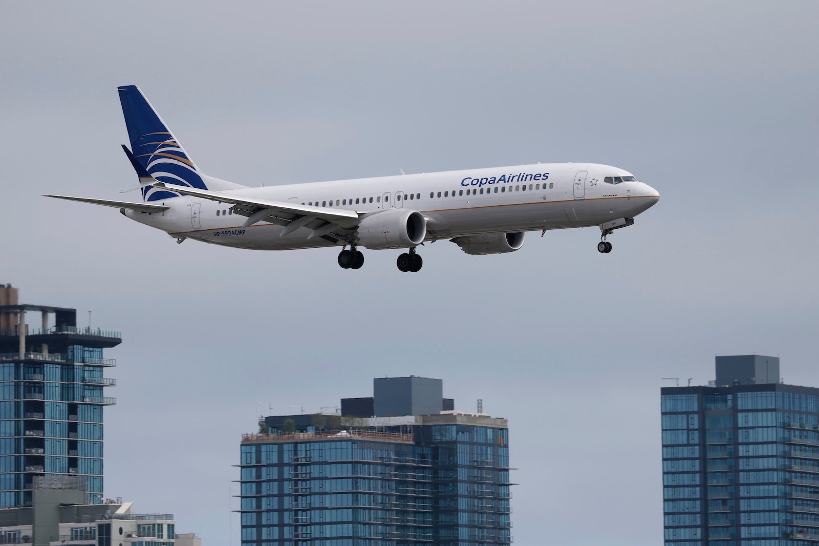 Copa Airlines Approaches San Diego International Airport