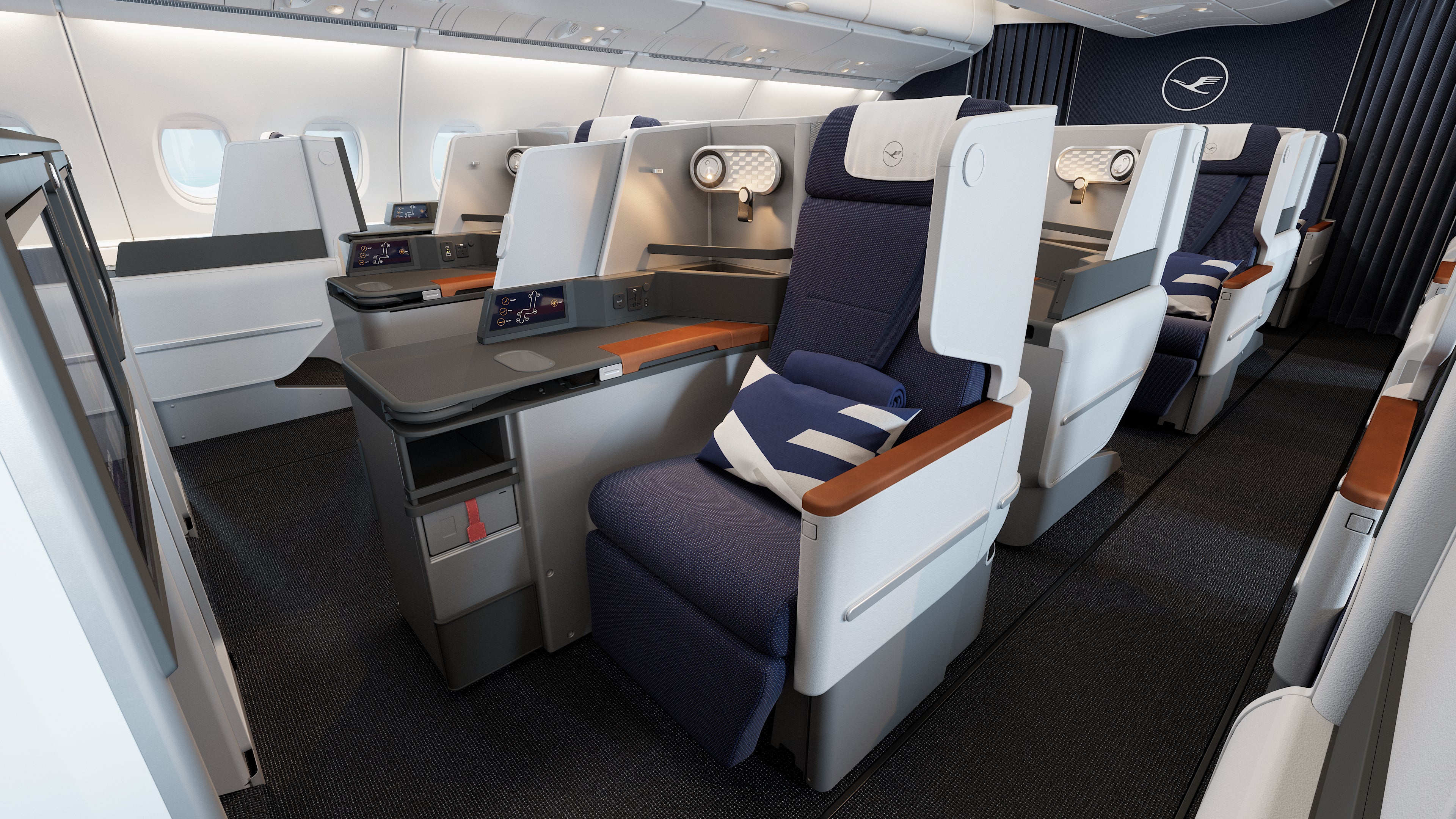 Lufthansa A380 new business class
