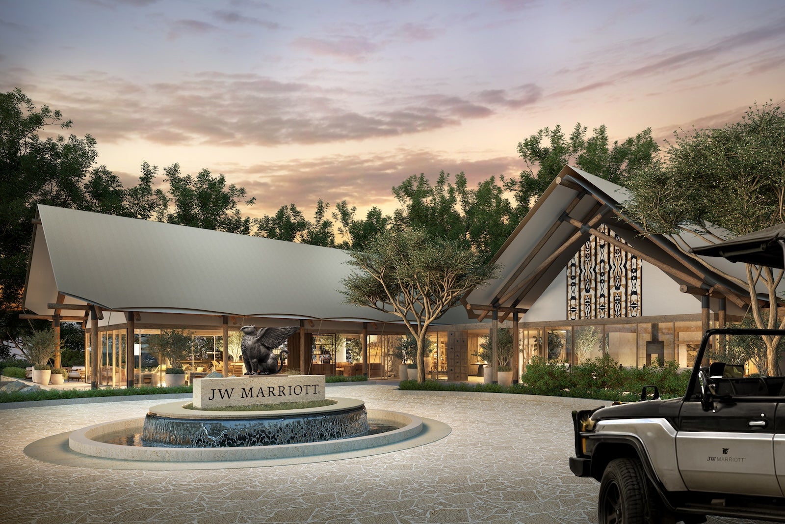 JW Marriott Mount Kenya Rhino Reserve Safari Camp - Rendering