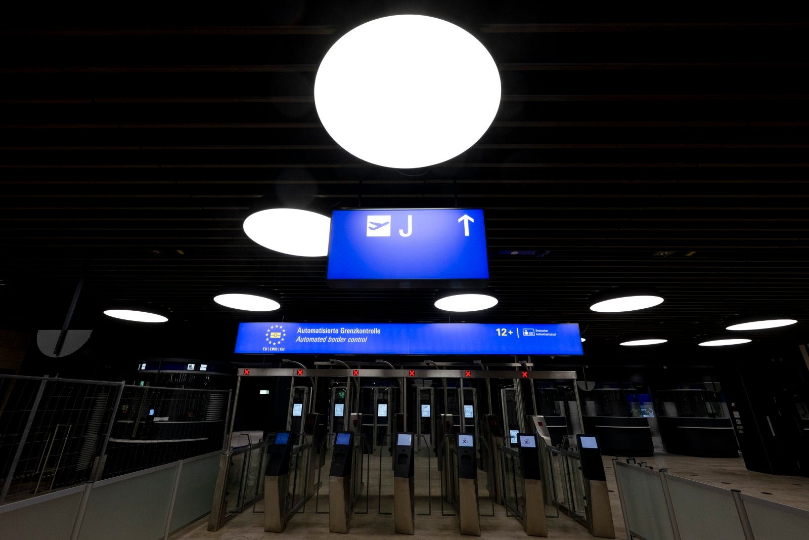 Test operation Terminal 3 Frankfurt Airport