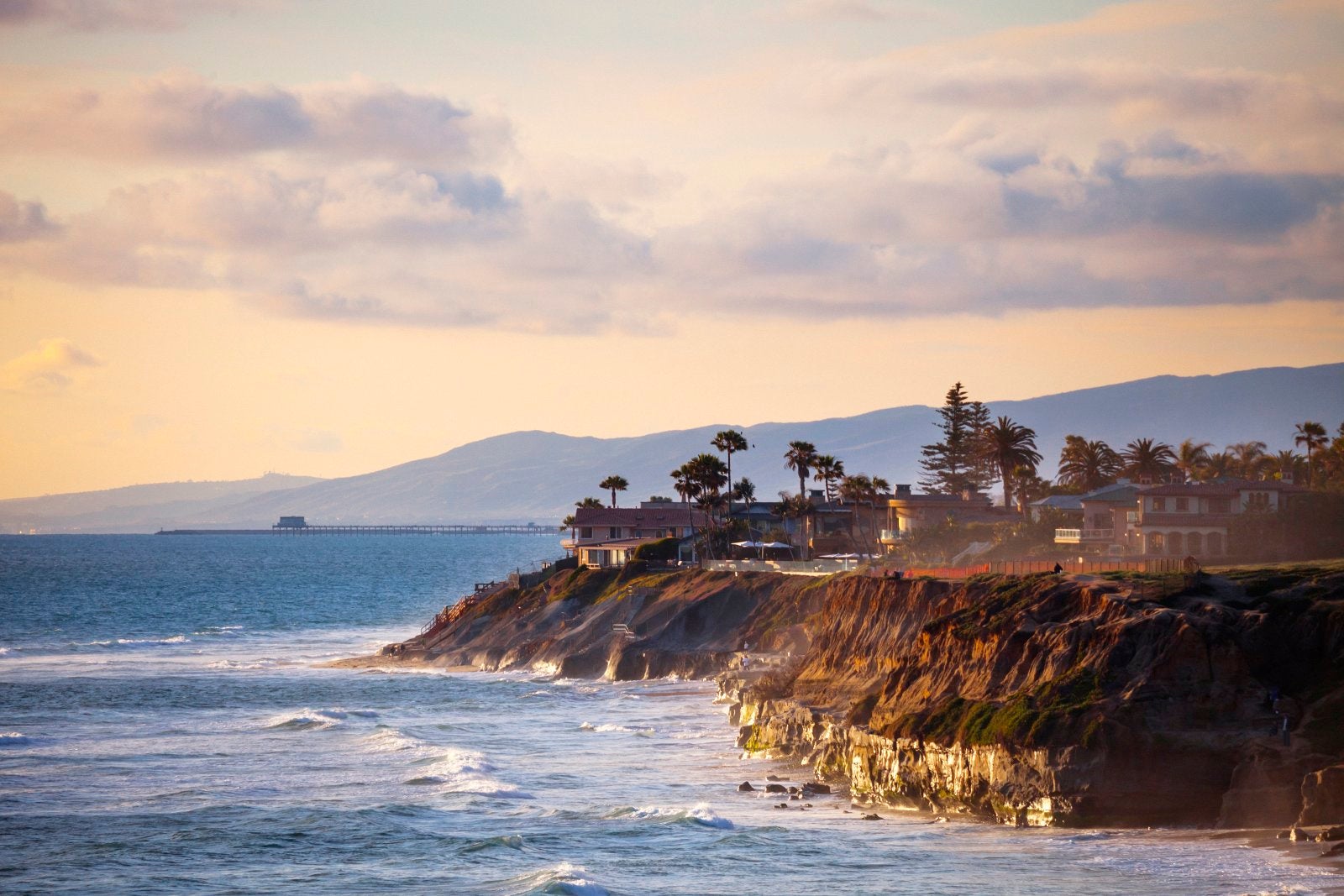 Sunset in California.