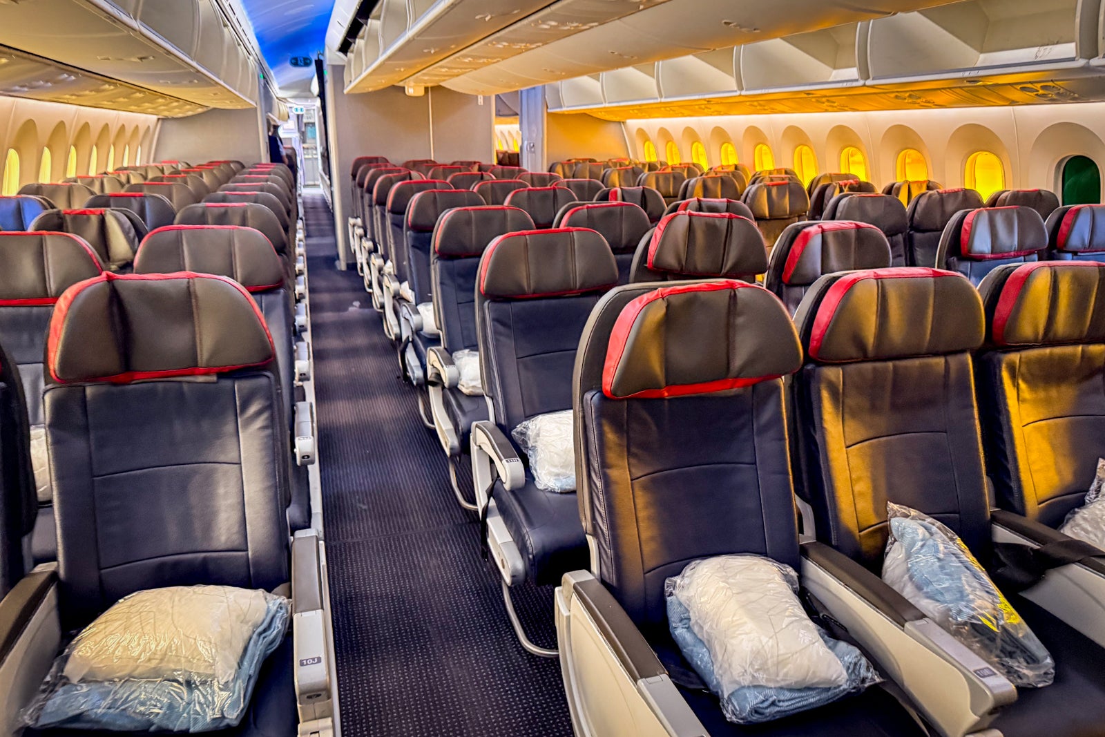 American Airlines Flight to Prague on the Boeing 787-8