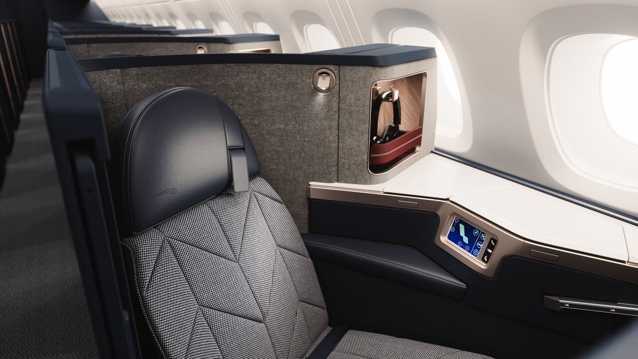 British Airways A380 business class