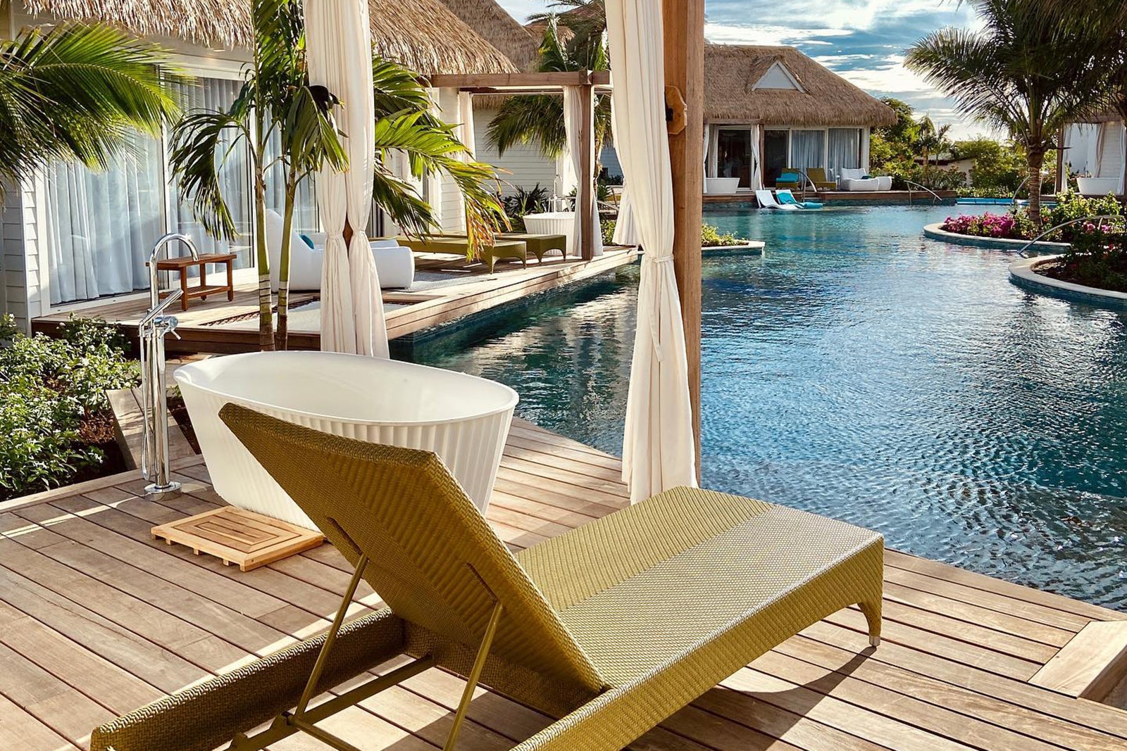 Illustration of Eco Resorts With Private Pools