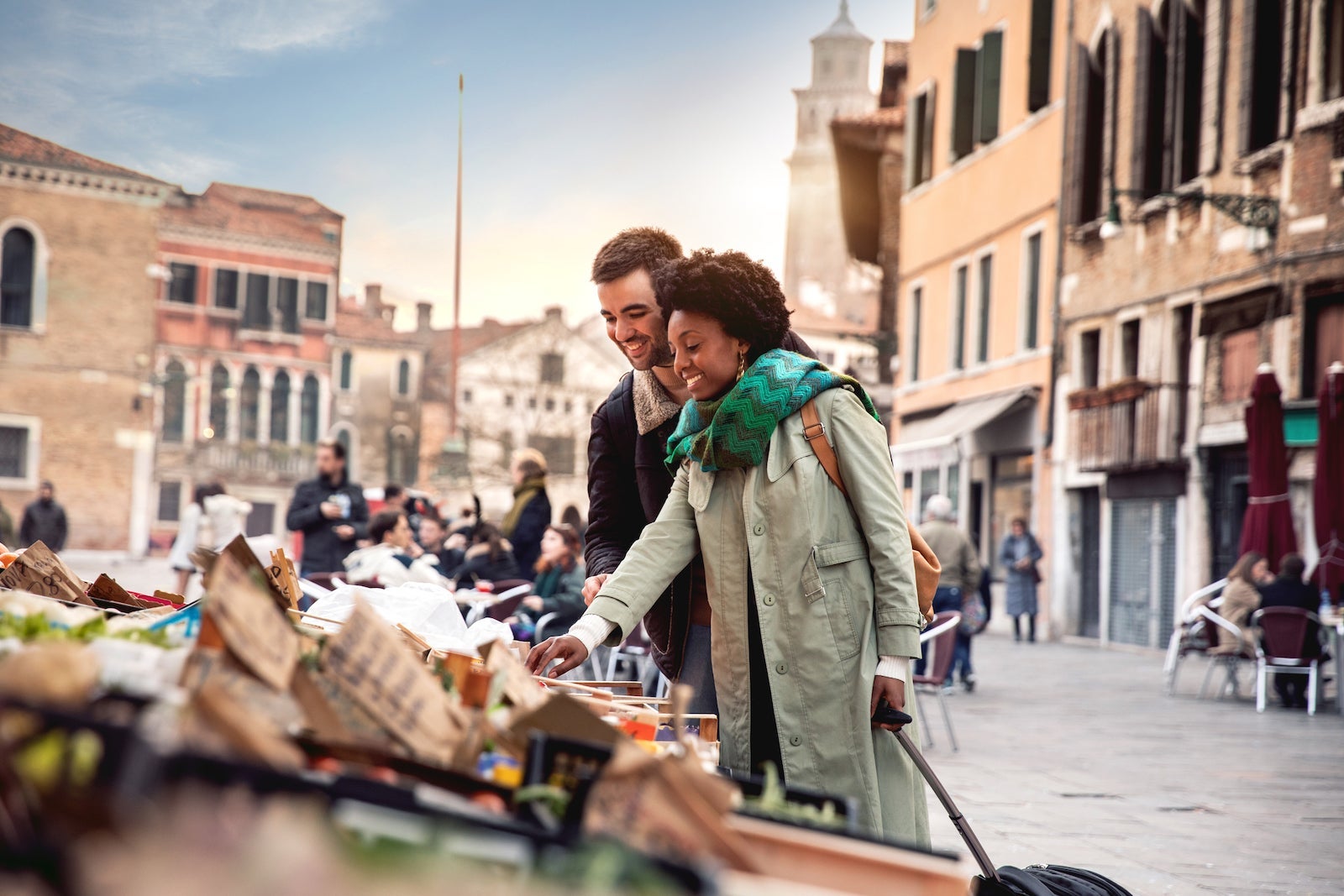 couple in venice