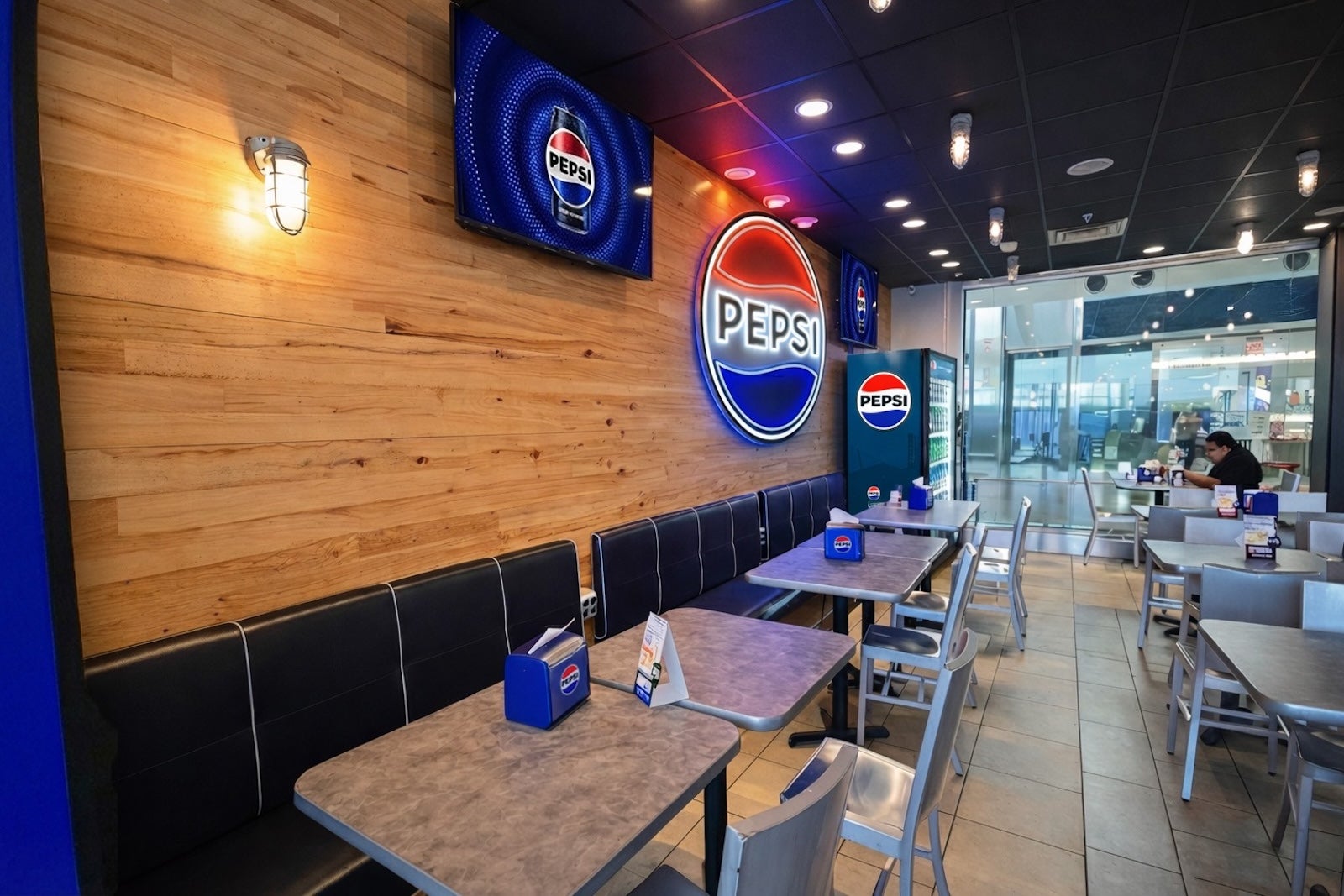 The newest airport lounge that's free to enter — but you won't find any Diet Coke inside