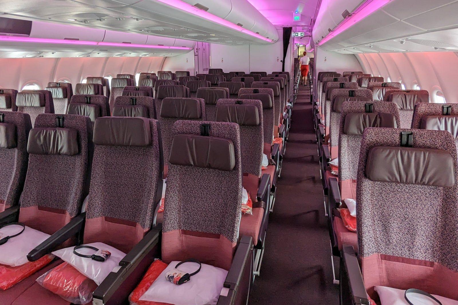 Fly coach in comfort
