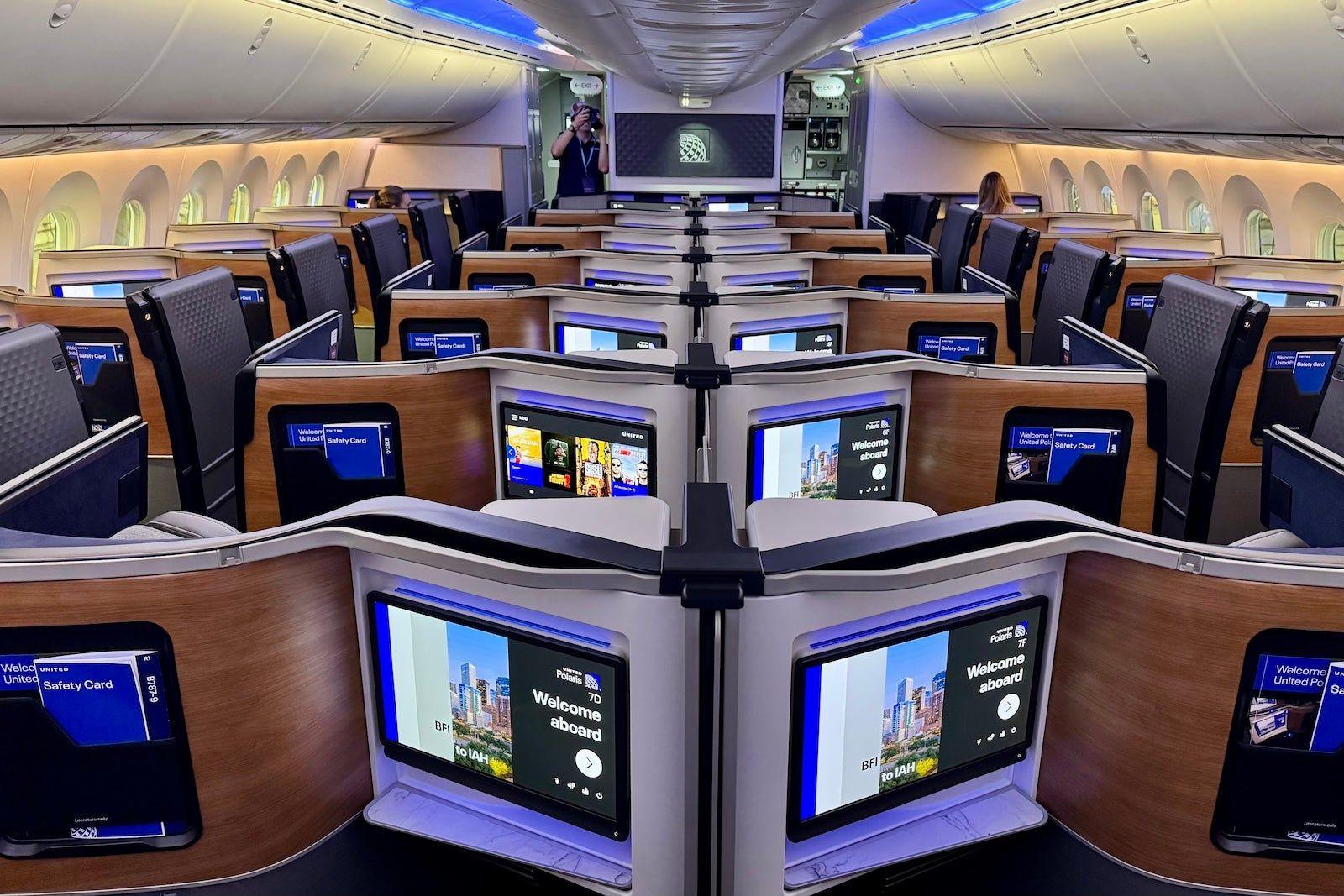 Business class to Europe from 32K points